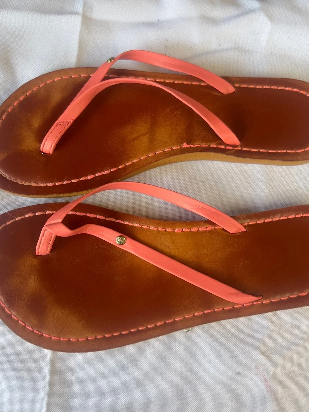 Coral Strap Women's Flip-Flop Sandals